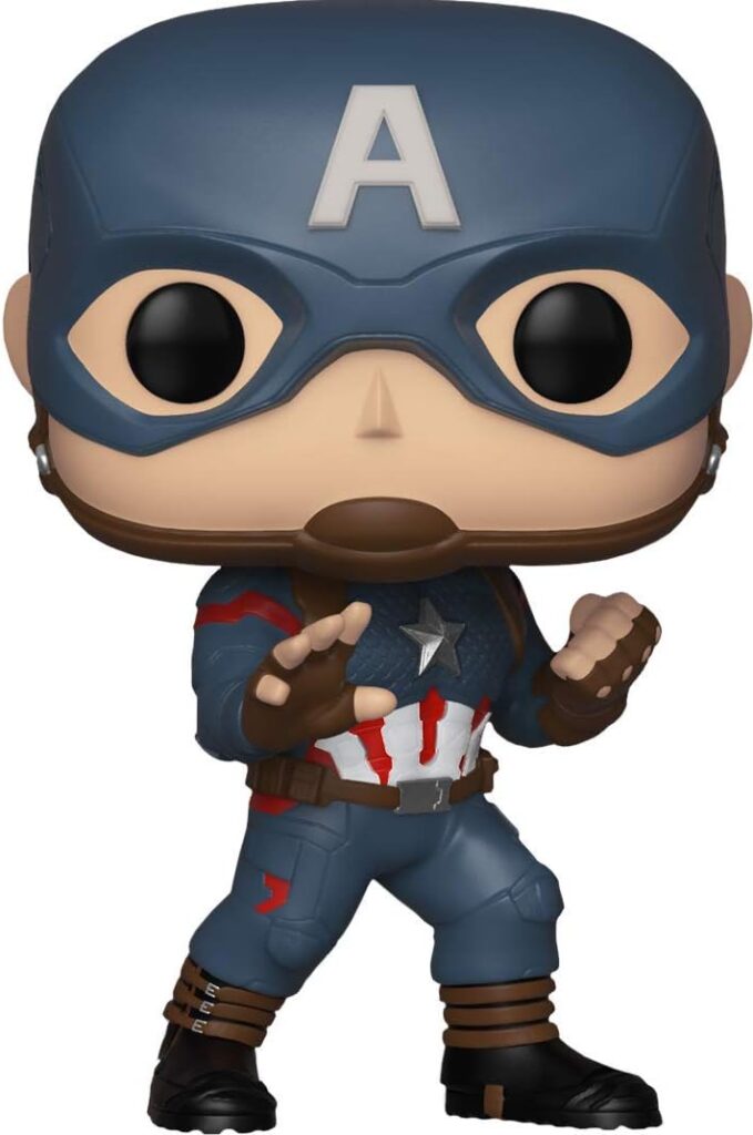 Captain America Funko Pop (Attached Figure)